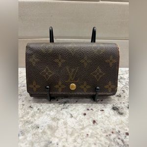 Authentic Louis Vuitton Monogram Tresor Wallet